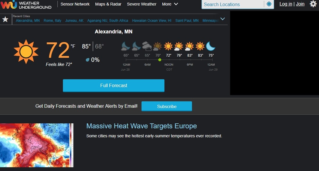 wunderground history wunderground history
