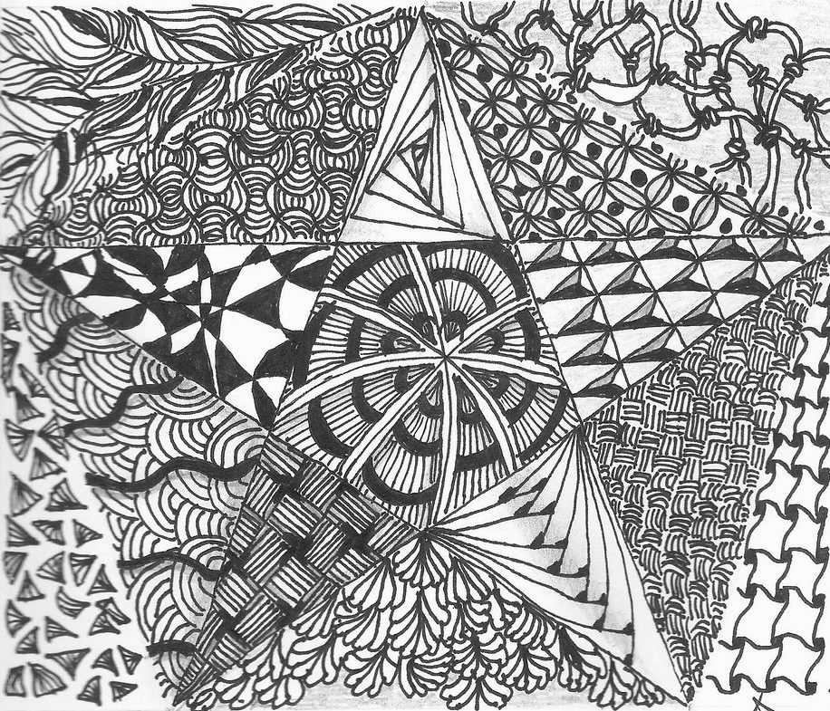 Doodlets to Zentangles - How the World Turns! - JayDeeMahs.com