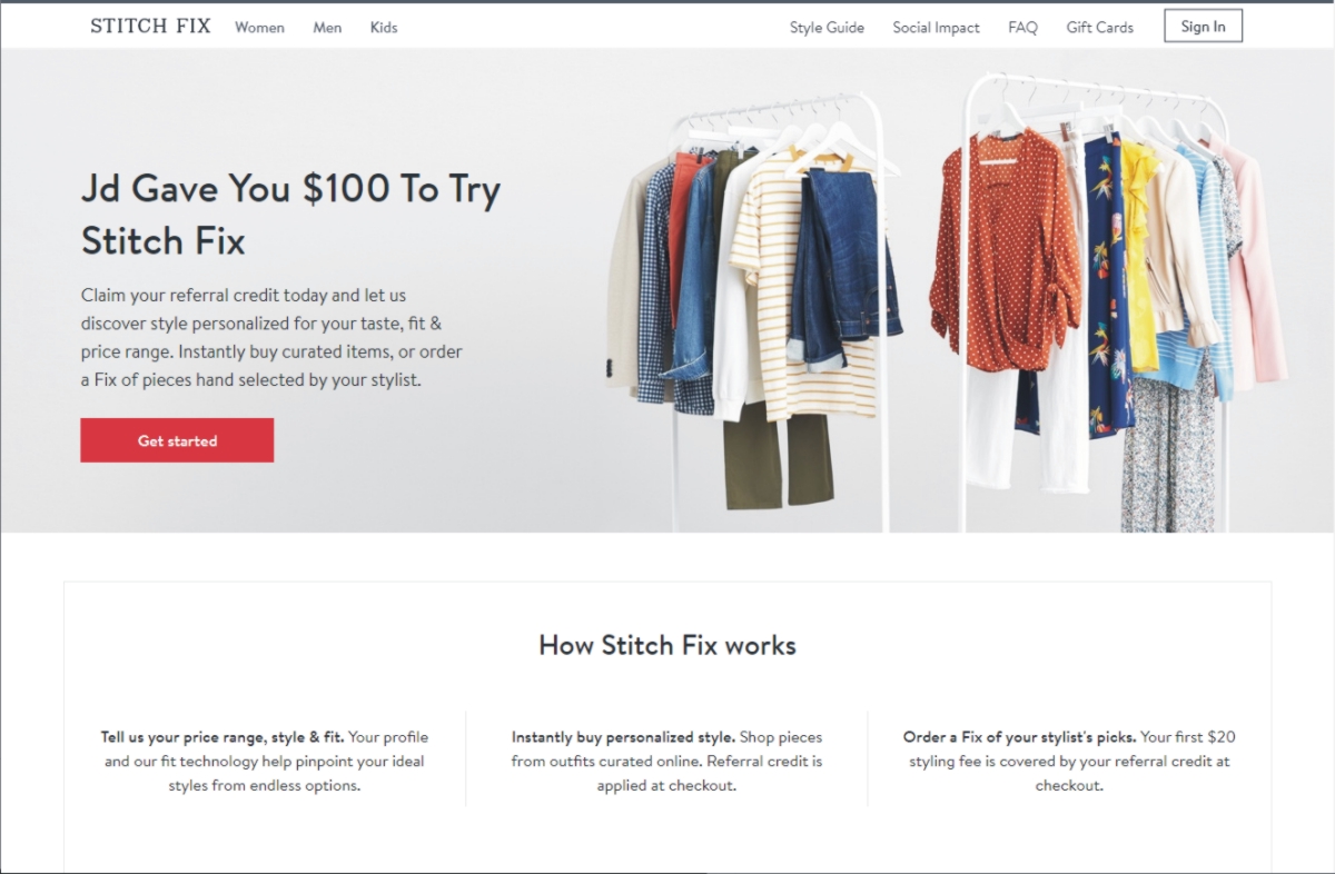 My First Stitch Fix Box (A Review) – And a $100 Referral Code For You To Try